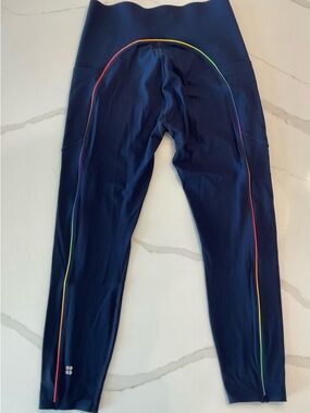 SWEATY BETTY power Leggings with Rainbow Side Stripe